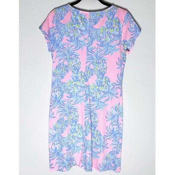 Lilly Pulitzer Womens Brewster Dress Pima Cotton In Pelican Pete Beat The Heat - Picture 6 of 10